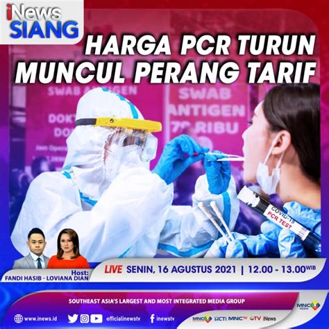 Rencana Pemerintah Turunkan Harga Tes Pcr Menjadi Rp Rp