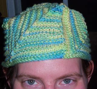 Ravelry: Mitre Hat pattern by Catherine Dunlap