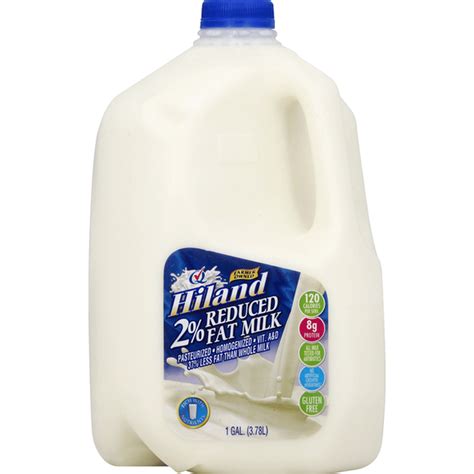 Hiland Dairy Milk Reduced Fat 2 Fat Milk 1 Gal Delivery Or Pickup