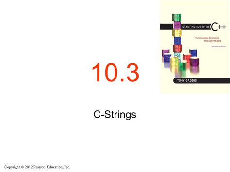 Copyright Pearson Education Inc Chapter Characters C