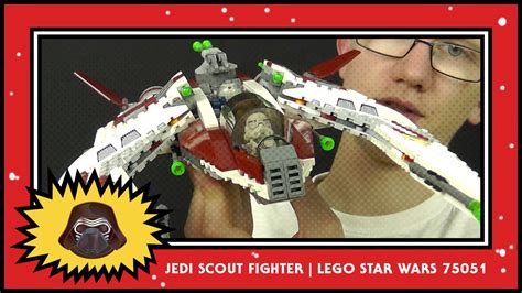 Jedi Scout Fighter LEGO Star Wars The Yoda Chronicles 75051 HD