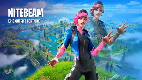 Nitebeam Epic Outfit Skin Fortnite Youtube