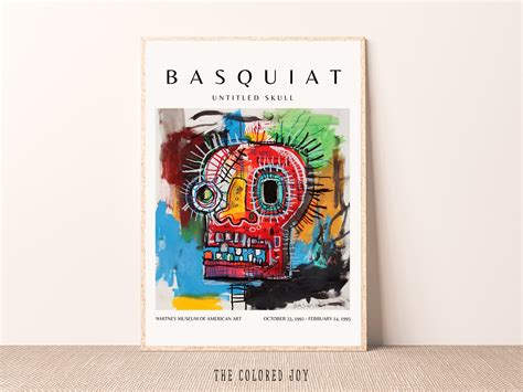 Untitled Skull : Jean-michel Basquiat Poster, Basquiat Poster Print ...