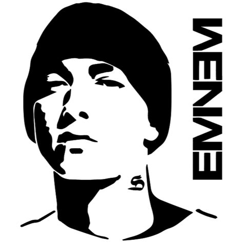 Eminem Bluse In 2023 Stencil Graffiti Eminem Drawing Silhouette Art