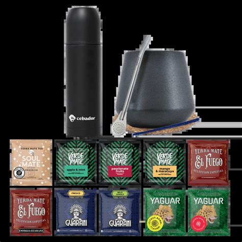 Tienda De Yerba Mate Kit De Inicio De Yerba Mate 10x50g Yerbomos 500g