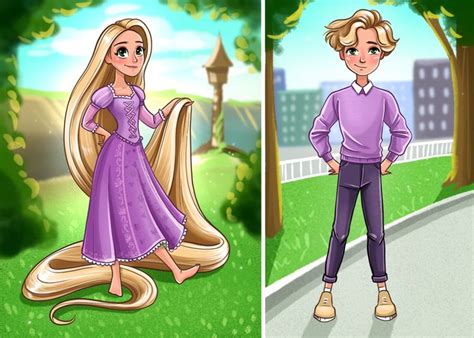 À quoi ressembleraient les versions masculines de 15 princesses de l