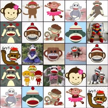 Solve Sock Monkeys 925a Jigsaw Puzzle Online With 324 Pieces