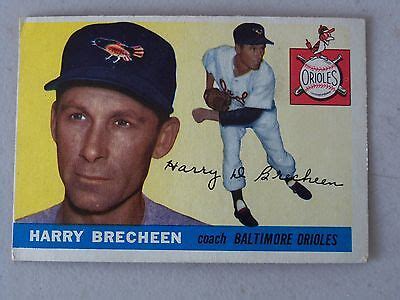 Topps Baseball Harry Brecheen Card Ebay