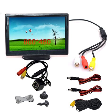 Inch For Car Monitor Tft Lcd Digital Screen Way Video