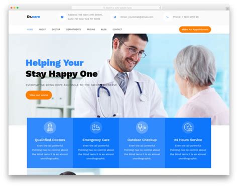 Best Free Medical Website Templates Uicookies