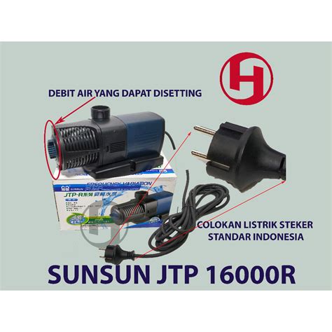 Jual Original Sunsun Jtp R Pompa Sirkulasi Aquarium Dan Kolam Koi