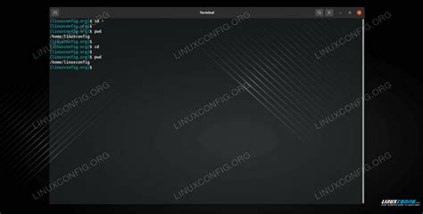 Cd Command In Linux With Examples Linux Command Line Tutorial