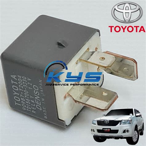 Denso Japan Head Lamp Power Relay Pins Toyota Hilux Vigo Avanza