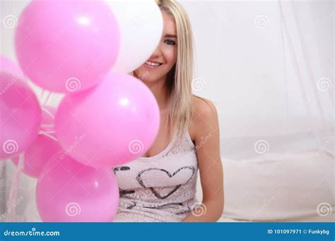 Lingerie Woman On The Bed Stock Image Image Of Love