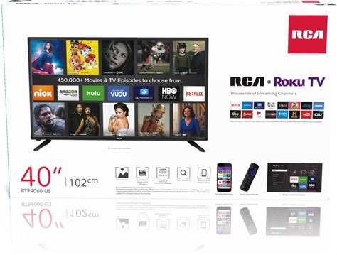 Rca Class Fhd P Roku Smart Led Tv Rtr W Ebay