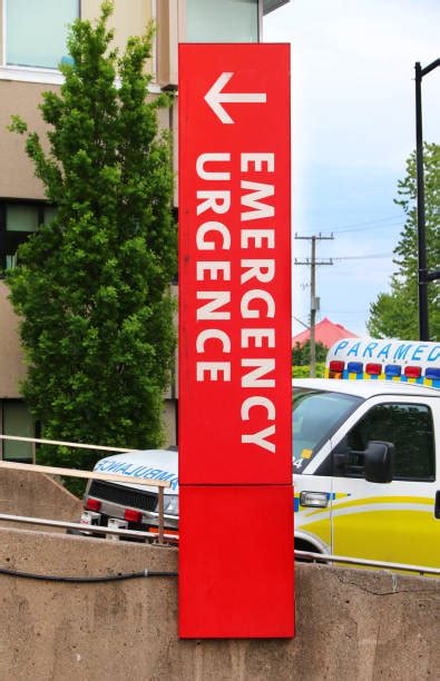 Hospital Ambulance Entrance Stock Photos Pictures And Royalty Free