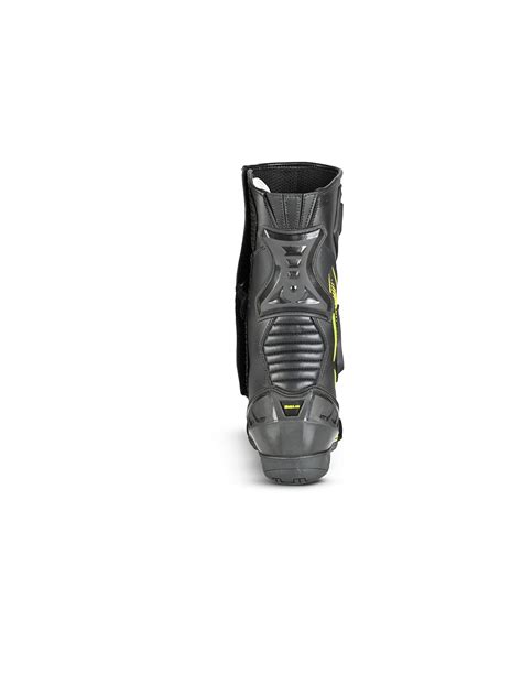 Bela Master Botas De Moto Racing Negro Amarillo Fluor