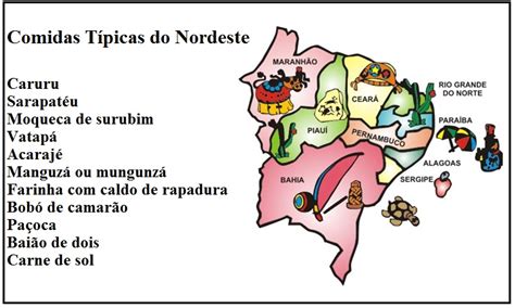 Comidas Típicas de cada região do Brasil Folclore