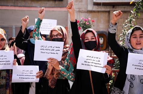 Afghan Women protest for their rights - Chanakya Forum