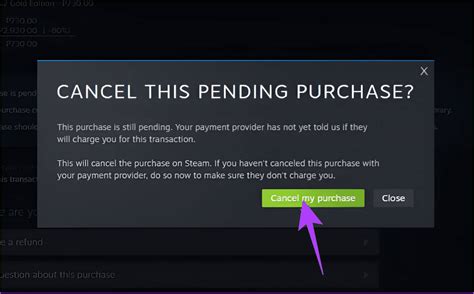 Cómo solucionar un error de compra transacción pendiente en Steam