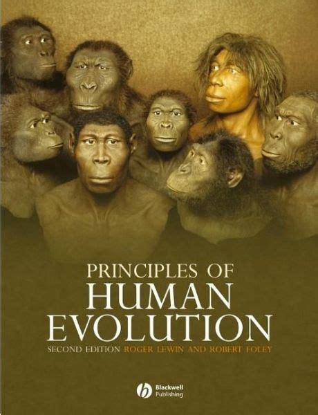 Principles Of Human Evolution Ebook Pdf Von Robert Andrew Foley