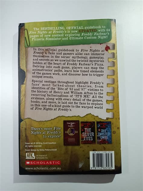 Five Nights at Freddy's: the Freddy Files (Paperback, 2019) Updated ...