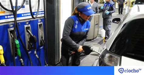 YPF incrementó nuevamente el precio de sus combustibles El Ocho