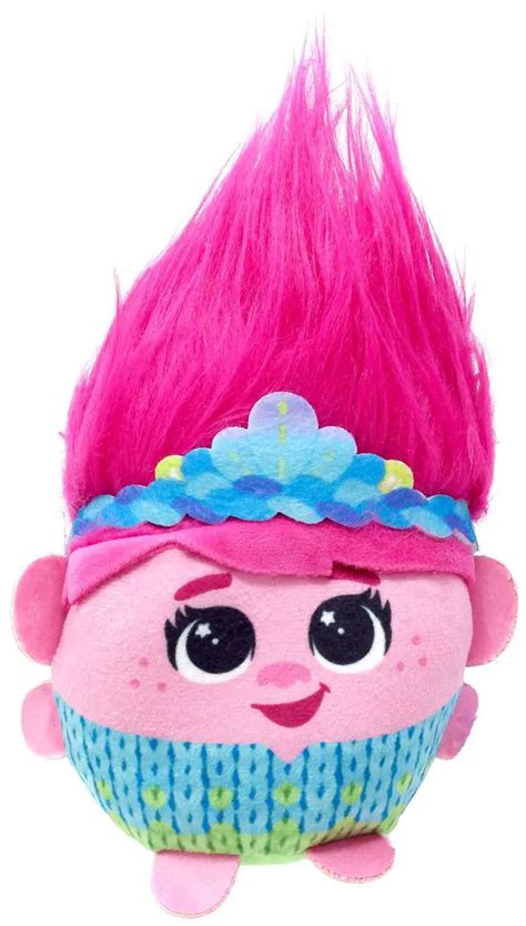 Trolls Hairmony Mixers Queen Poppy 5 Plush with Sound Hasbro Toys - ToyWiz