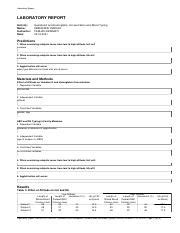 Pp Lab Report Blood Pdf Laboratory Report LABORATORY REPORT Activity