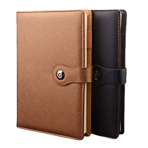 Buy Wholesale China High Quality Leather Notebooks With Embossed Logo ...