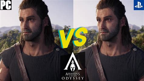 Assassin S Creed Odyssey Graphics Comparison Pc Vs Ps4 Pro Youtube