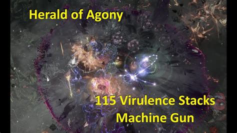 3 24 Herald Of Agony 115 Virulence Stacks 20 Million DPS Naked At