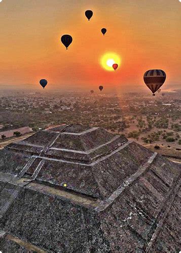 Vuelo En Globo Aerost Tico Sobre Teotihuac N Con Tour En Las Pir Mides