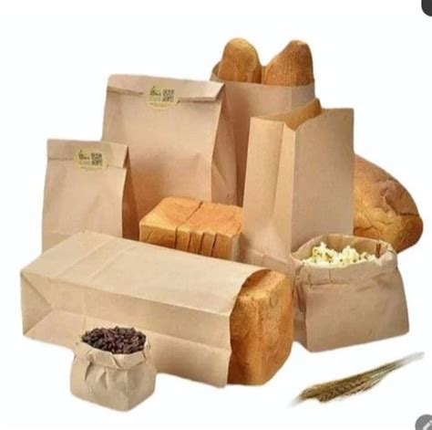 Brown Square Bottom Paper Bag For Grocery Capacity 0 5 Kg At Rs 70