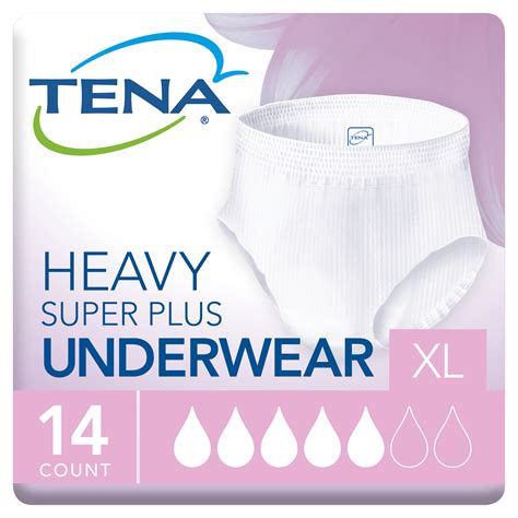 Tena Incontinence Underwear For Women Super Plus Absorbency Extra