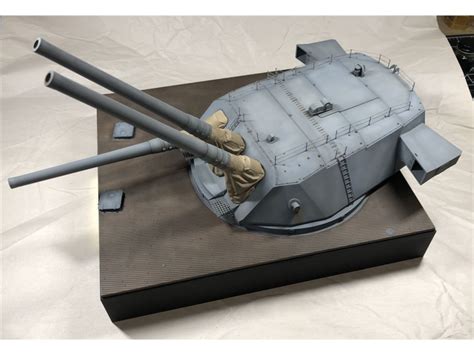 Amps Reviews Takom 135 Battleship Yamato Type 94 46cm Gun Main