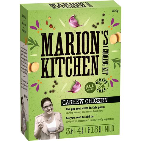 Marion S Kitchen Cashew Chicken Cooking Kit 370g Woolworths