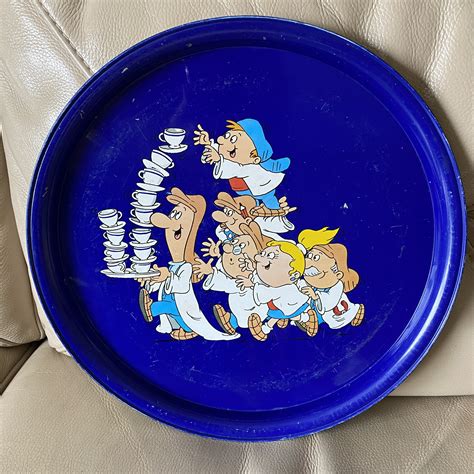 Tetley Tea Tray Tetley Tea Folk Tray Vintage Tray Bar Tray Etsy
