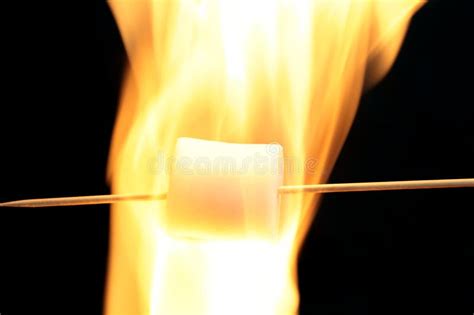 121 Burning Marshmallow Black Background Stock Photos Free And Royalty