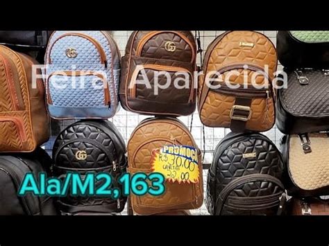 Ala M Bolsas E Mochilas Feira De Aparecida Youtube