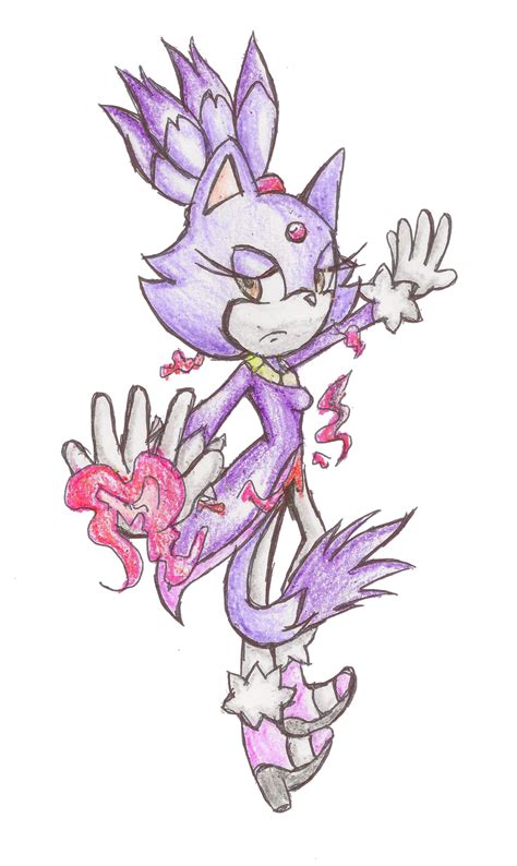 Draw Blaze The Cat By Yoshidaisyfriends On Deviantart