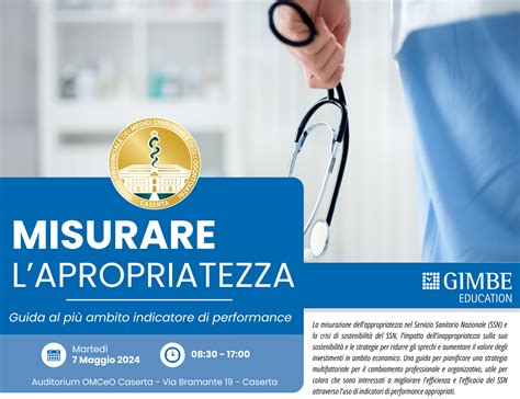 MISURARE LAPPROPRIATEZZA Guida al più ambito indicatore di