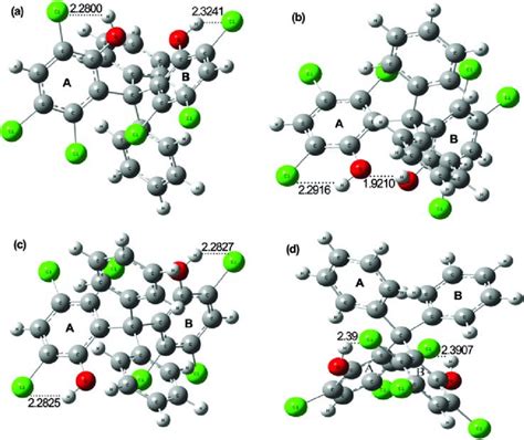 Optimized Geometries Of Dphcp At Dftb3lyp6 31gd A Dphcp Ag