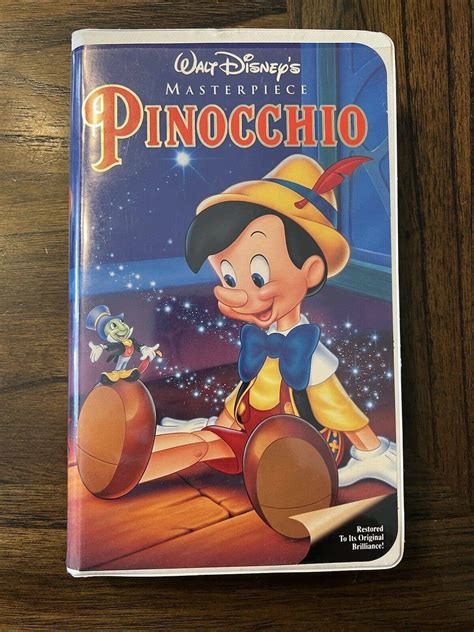 Disney Pinocchio VHS - town-green.com