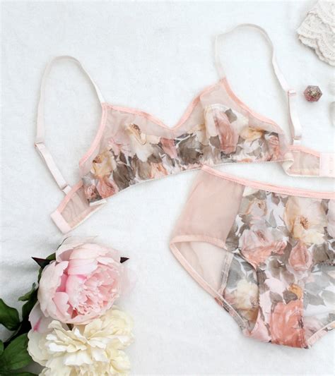 Lingerie Set Sewing Pattern Ohhh Lulu Bambi Bra And Grace Etsy