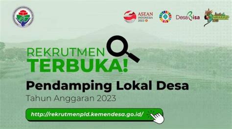 Rekrutmen PLD Kemendesa 2023 Segera Dibuka Ini Persyaratan