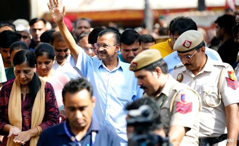 Arvind Kejriwal Not Given Cooler In Jail Claims Aap Authorities Say