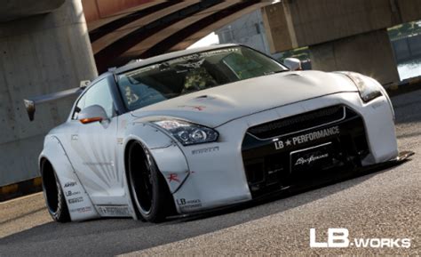 Lb★works Nissan Gt R R35 Type 1 Complete Body Kit Liberty Walk