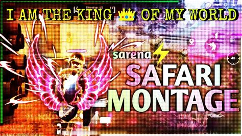 Sarena Safari Best Montage Pubg Mobile Road To Subs Blaze