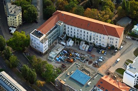 Magdeburg Von Oben Sanierung Eines Geb Udekomplexes An Der Max Otten